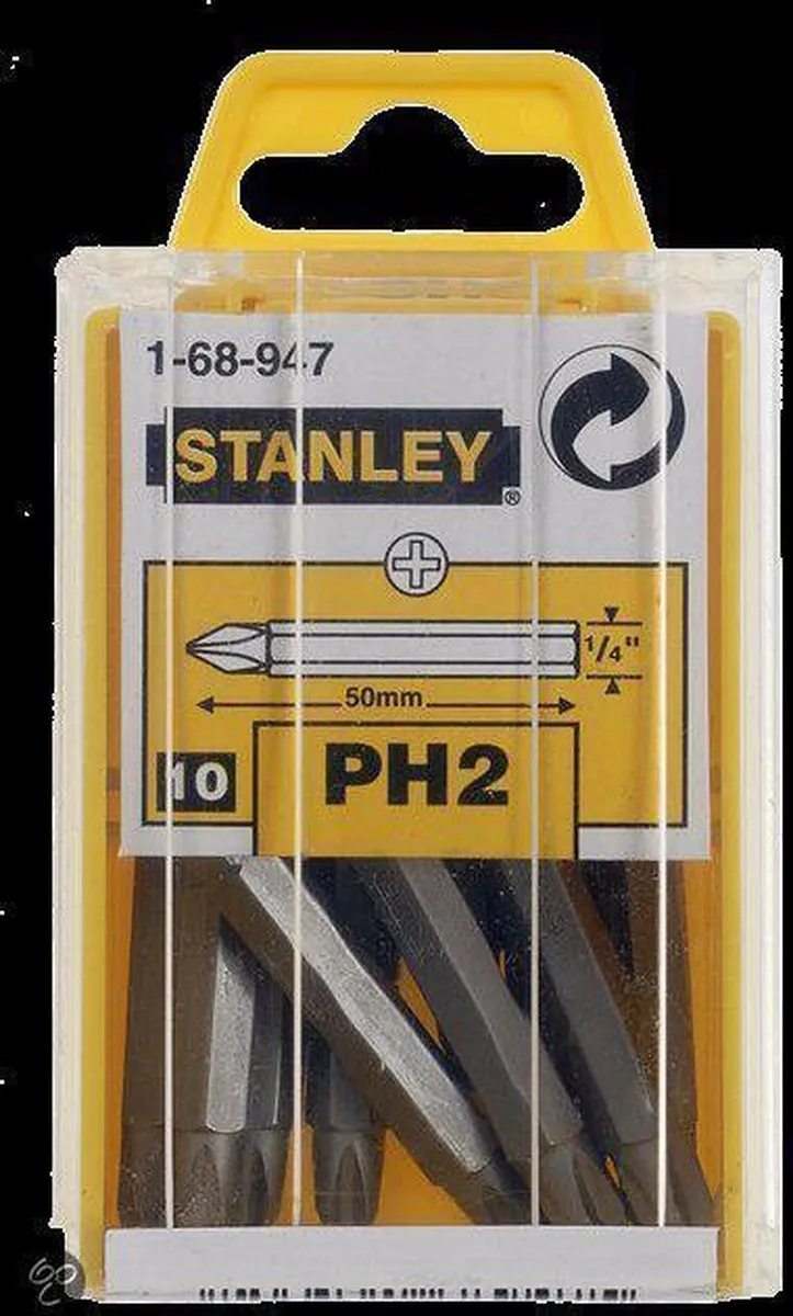 Stanley 1/4" Phillips Bit Nr.2