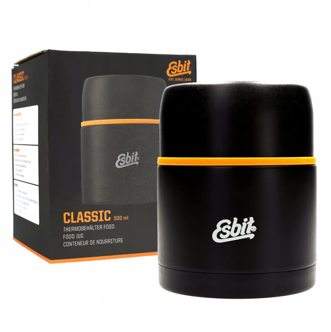 Esbit Food Jug 0,5L Thermos - Zwart
