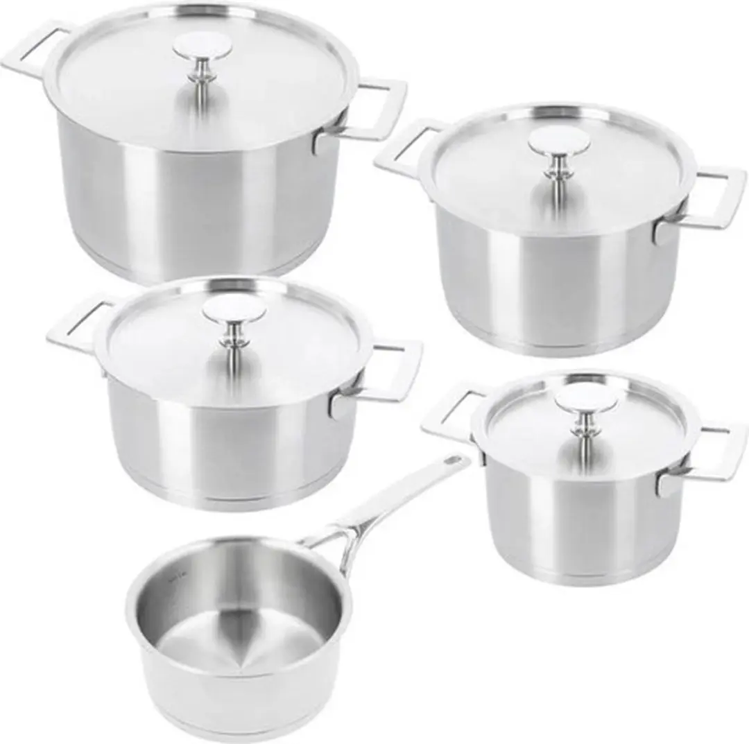 Demeyere Lino 3 Pannenset RVS 5-delig - SET74005 - afbeelding 2 van 6