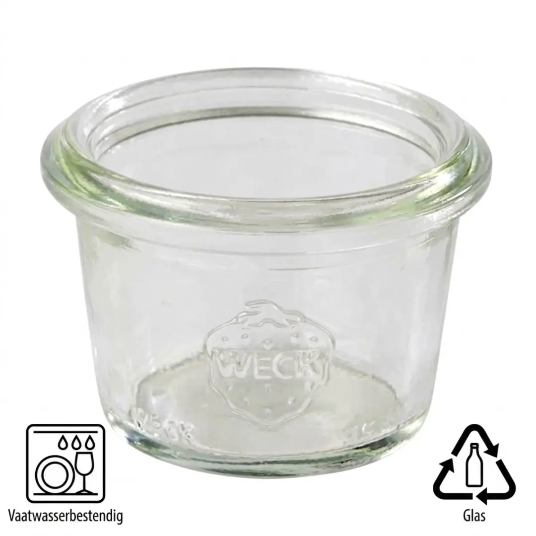 APS Voorraadpot 12-delig Glas 35ml - Transparant