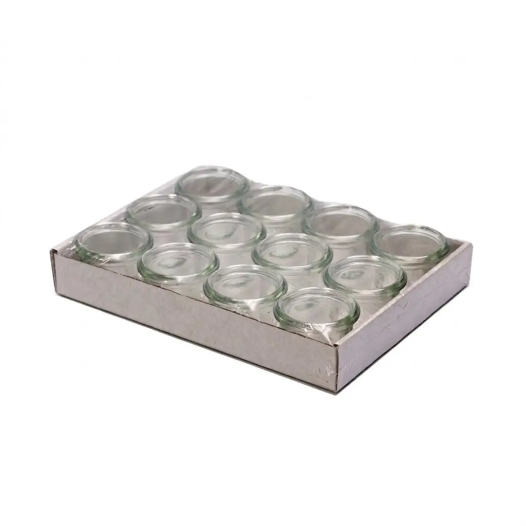 APS Voorraadpot 12-delig Glas 35ml - Transparant