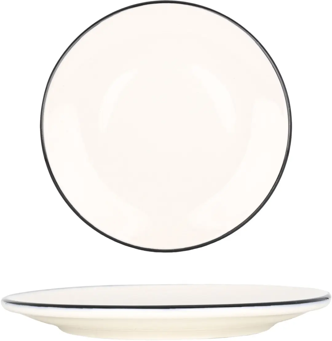 Bonna Linea Black Dinerbord Set