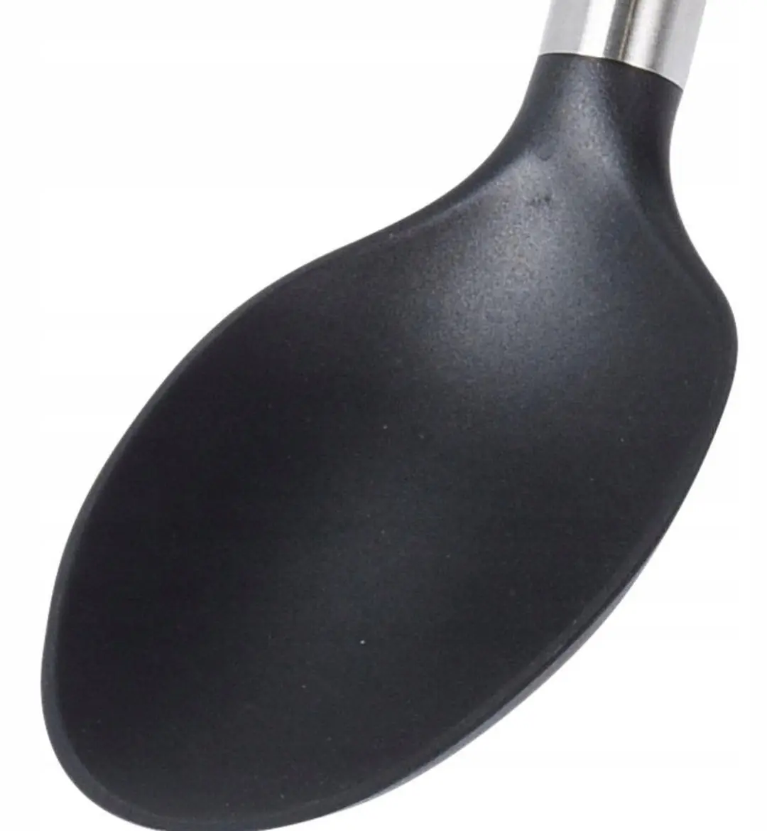 Excellent Houseware Keukenlepel Acacia Hout - Zwart/Bruin/Zilver