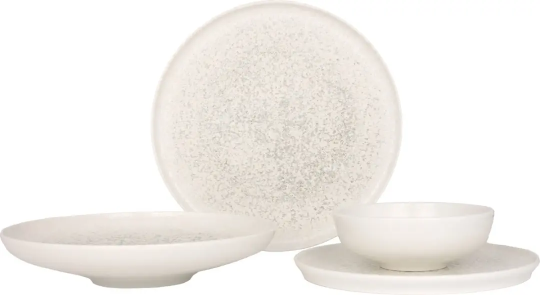 Bonna Serviesset Lunar White