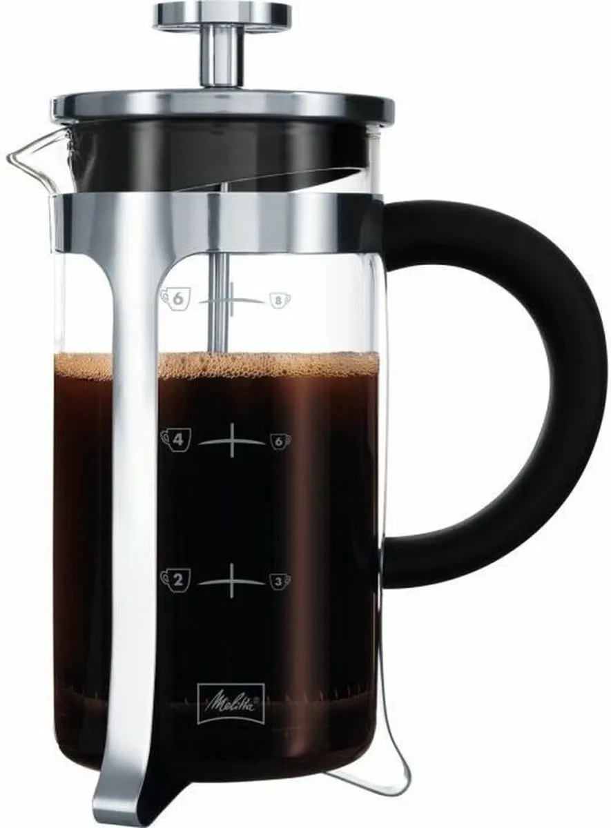 Melitta Premium 1L Koffiepot met Zuiger - 8 Koppen - 6648657