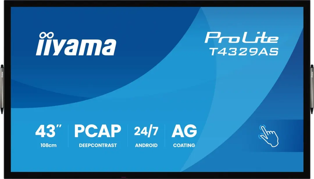 iiyama T4329AS-B1AG Antislipmat - Zwart