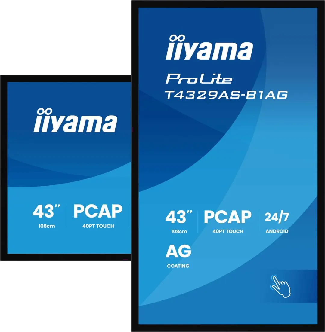 iiyama T4329AS-B1AG Antislipmat - Zwart - afbeelding 6 van 6