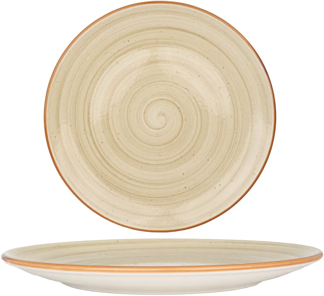Bonna Dinerbord Aura Terrain Porselein 27cm - Set van 6