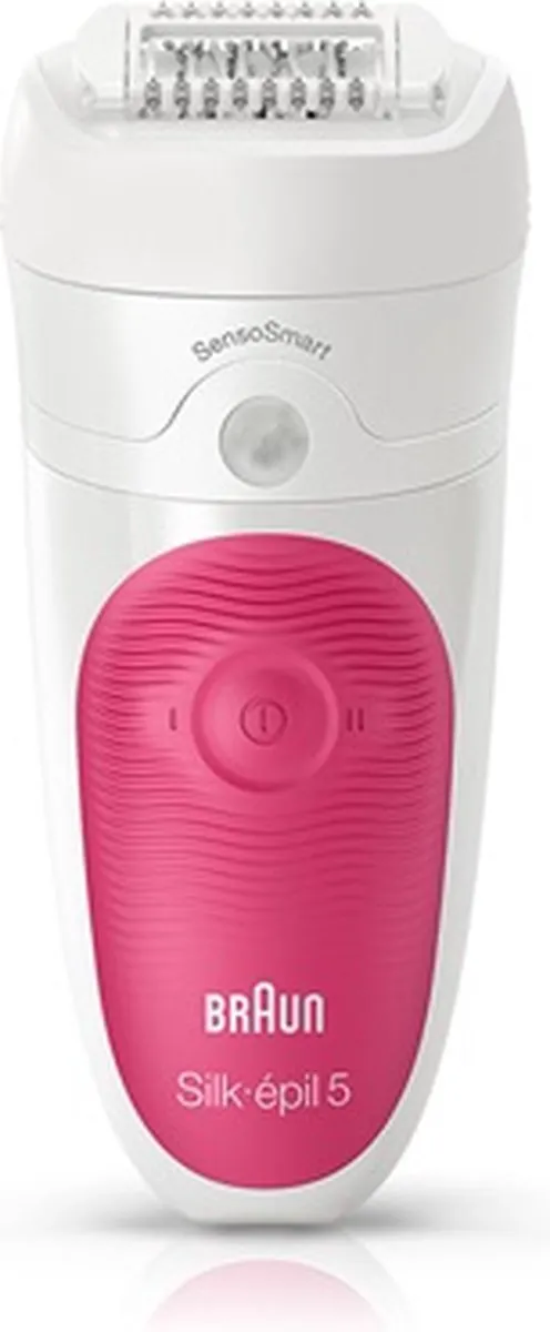 Braun Silk-épil 5-500 Epilator - Wit/Roze - afbeelding 6 van 6