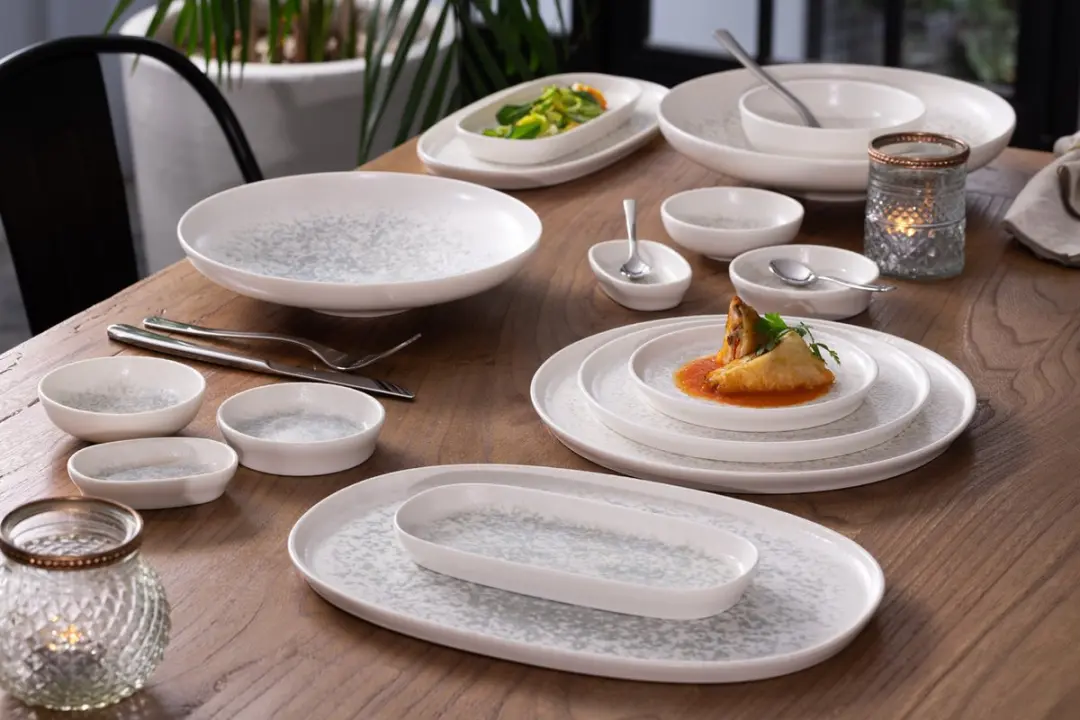 Bonna Dinerbord Lunar Ocean Porselein - 28cm - 6 Stuks