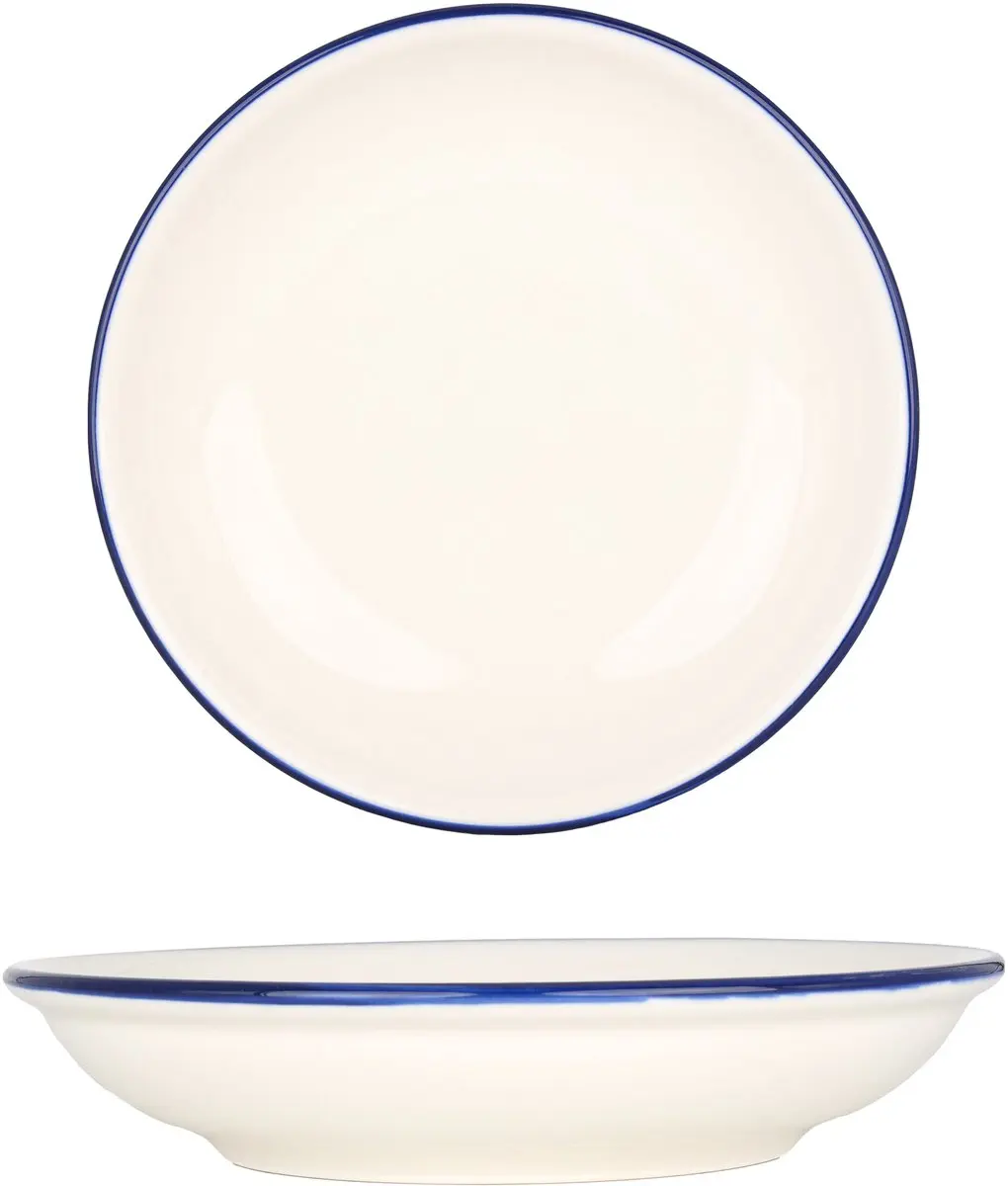 Bonna Linea Blue Serveerschaal Porselein 20cm