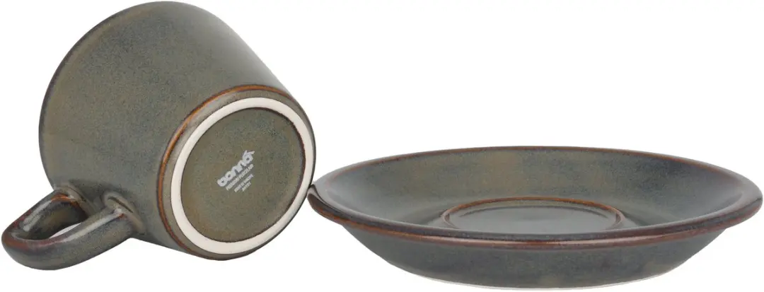 Bonna Gloire Koffiekopjes & Schotels Set - 6-delig - 180cc - Multikleur