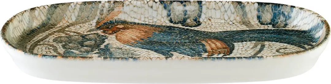 Bonna Mesopotamia Serveerschalen - Porselein Ø30cm - Groen - 2 Stuks - afbeelding 6 van 6