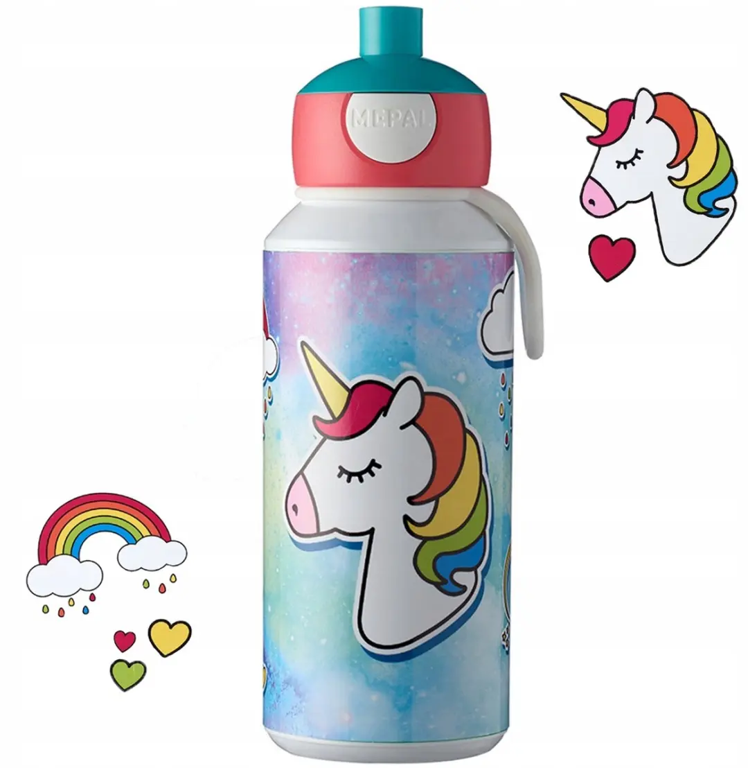 Mepal Eenhoorn Lunchbox & Drinkfles - Multicolor - 2 Stuks