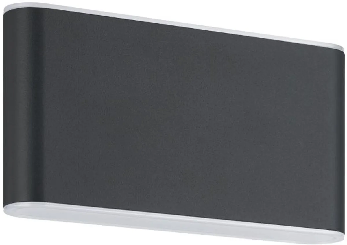 Eglo Grutti Wandlamp Buiten LED 2x - Antraciet - Instelbaar 4000K