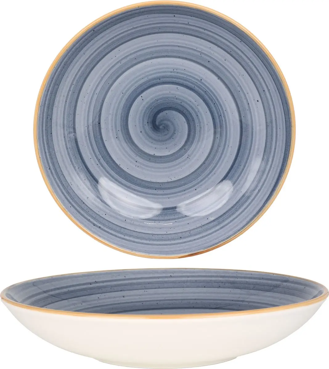 Bonna Aura Dusk Serviesset 24-delig - Porselein - Blauw
