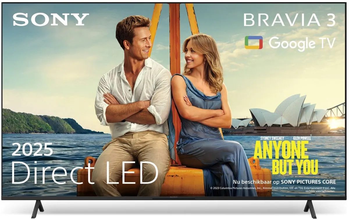 Sony Bravia 3 K85S32BP 85 inch 4K LED - Zwart