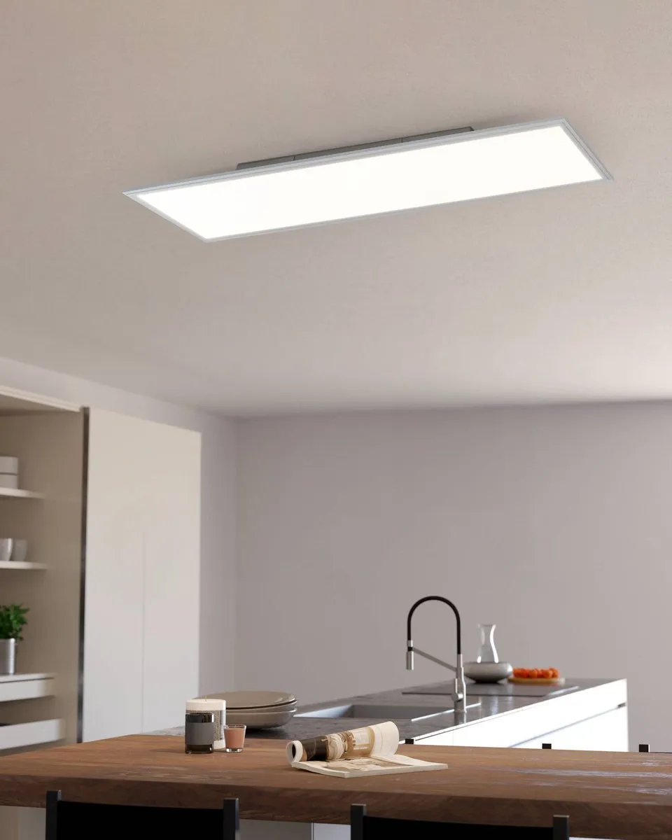 Eglo Salobrena-A Plafondlamp LED 120cm - Wit - Dimbaar