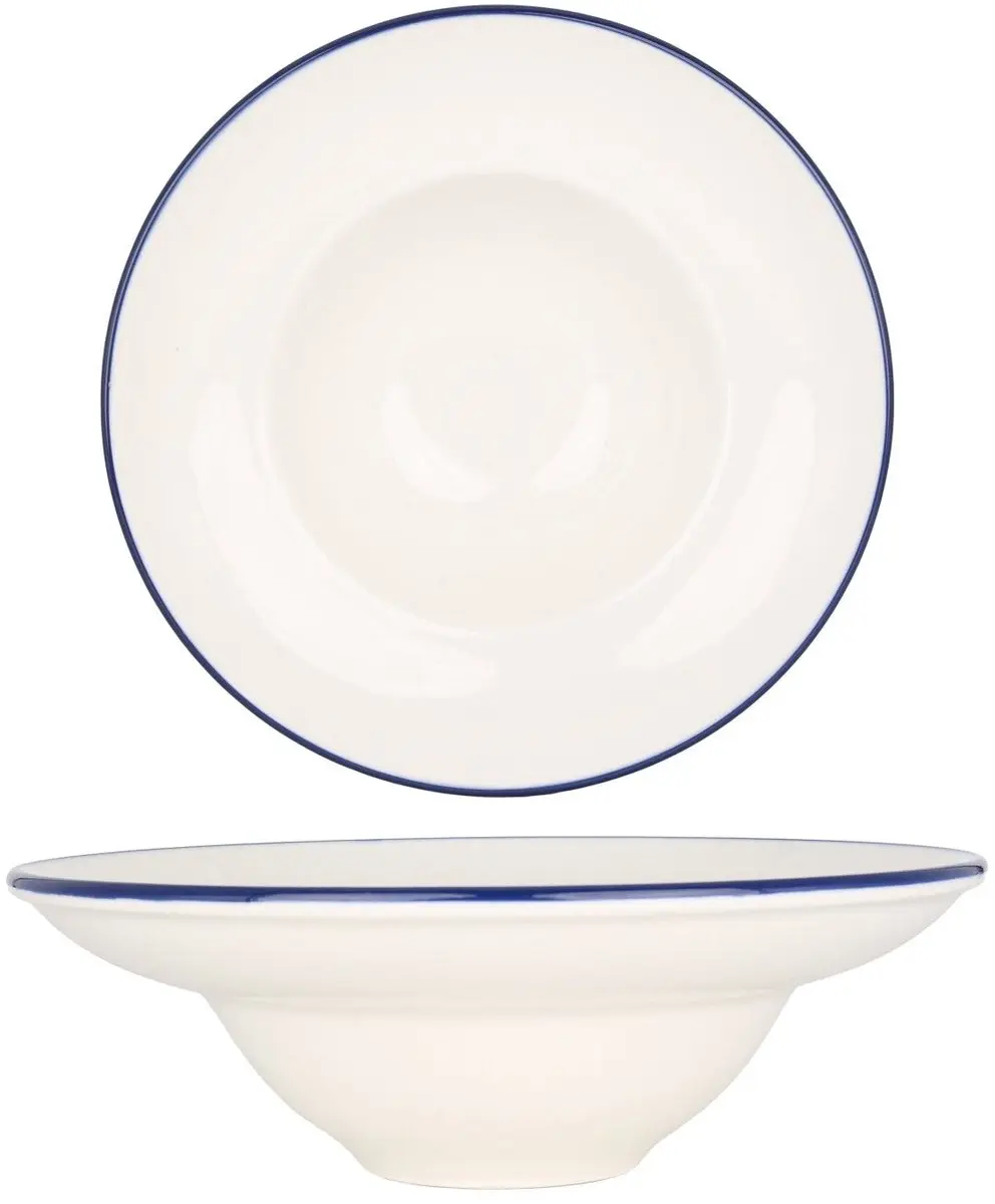 Bonna Linea Blue Diepbord Porselein 23cm