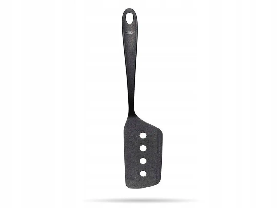 Fiskars Essential Spatel met Gaten 29cm - Zwart