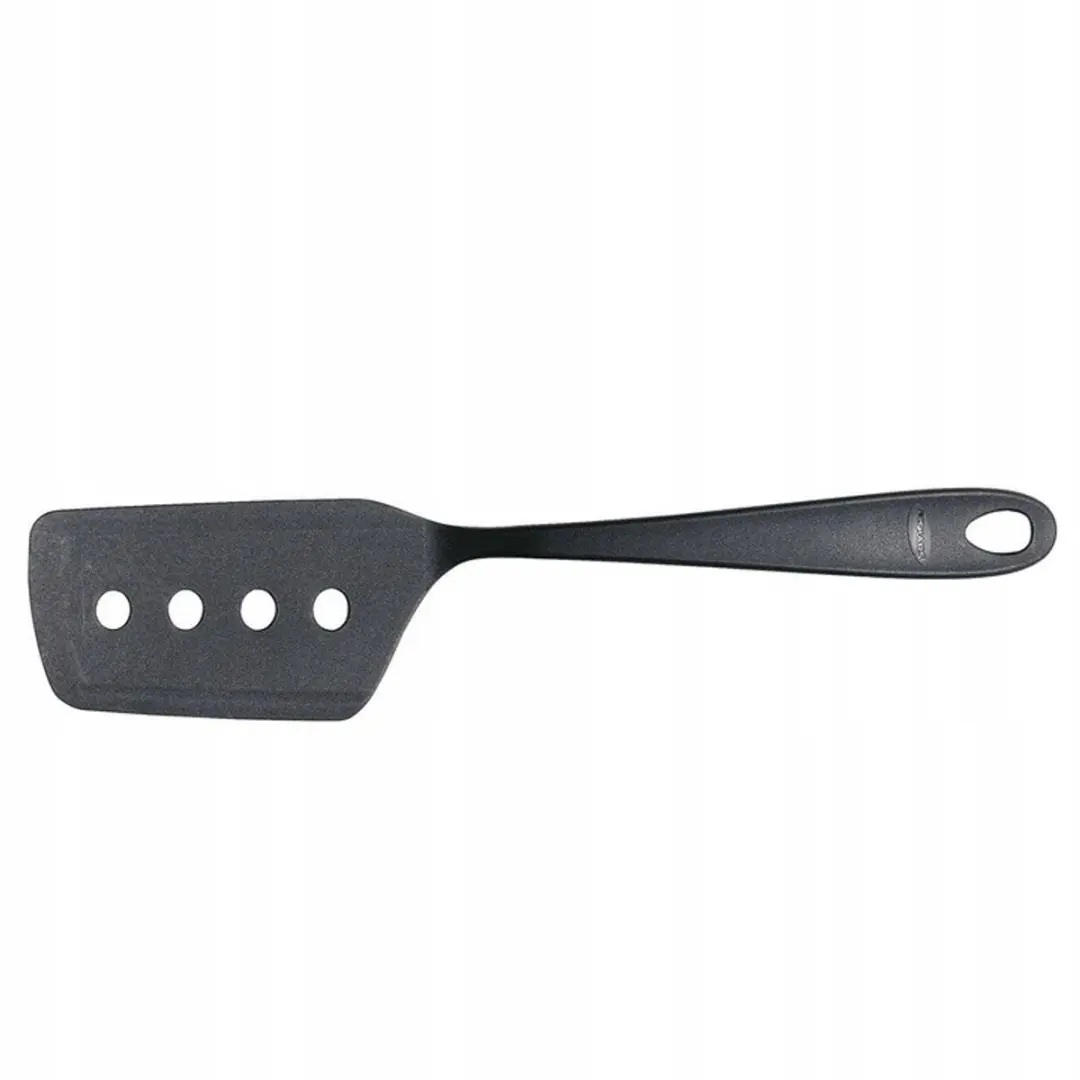 Fiskars Essential Spatel met Gaten 29cm - Zwart
