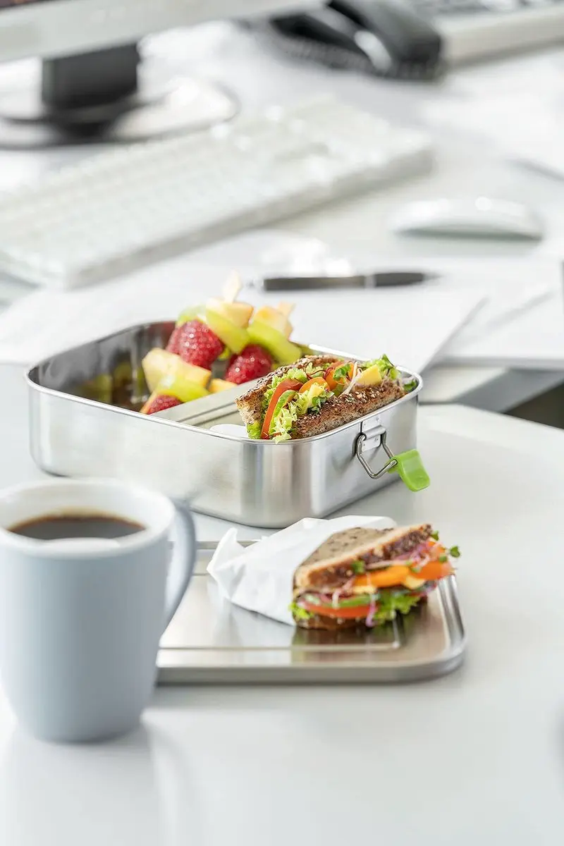 APS RVS Lunchbox 800ml - Zilver