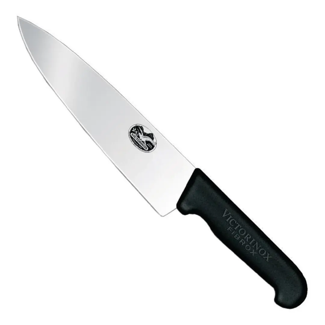 Victorinox Fibrox Koksmes 20cm - Zwart