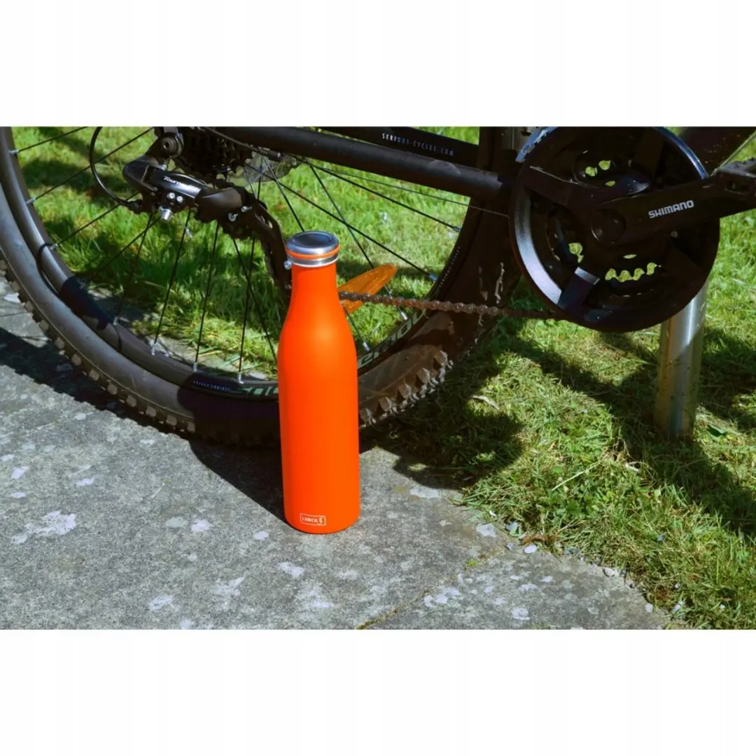 Lurch Thermosfles 0,75L - Roestvrij Staal - Oranje