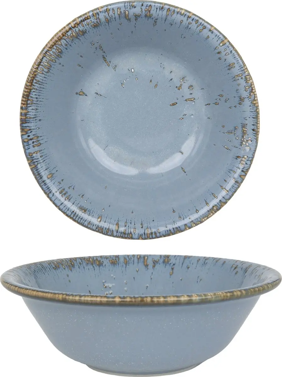 Bonna Sky Snell Serviesset 24-delig - Porselein - Blauw