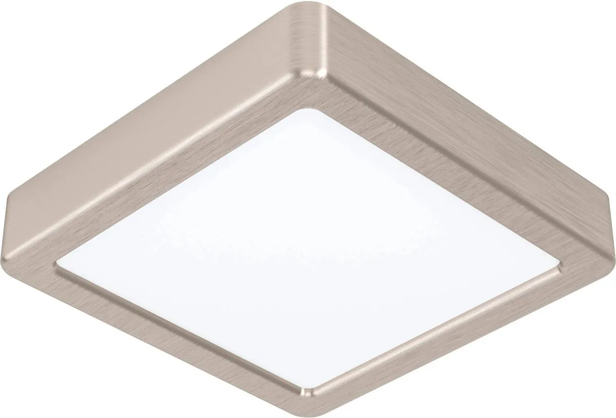 Eglo Fueva 5 Opbouwlamp LED 16cm Grijs - Dimbaar