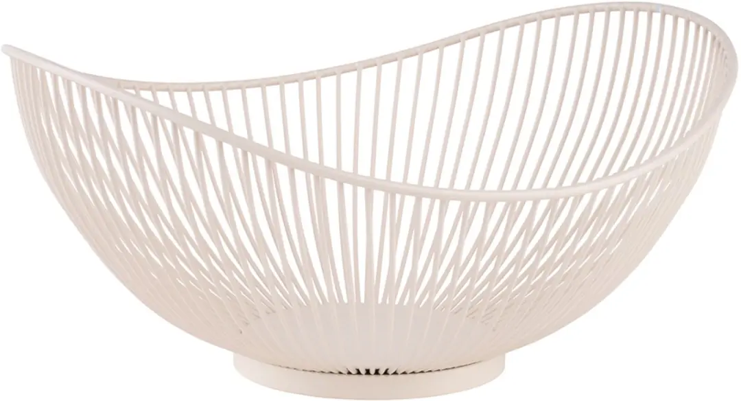 APS SVART Brood- en fruitmand 295x255mm - Wit