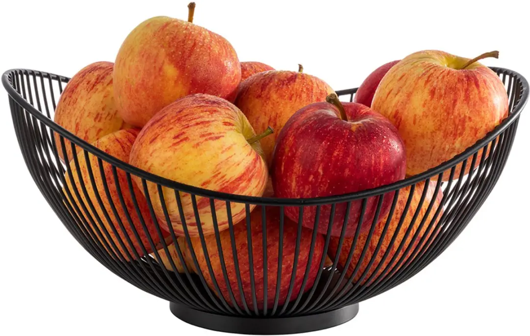 APS SVART Brood- en fruitmand 295x255mm - Wit