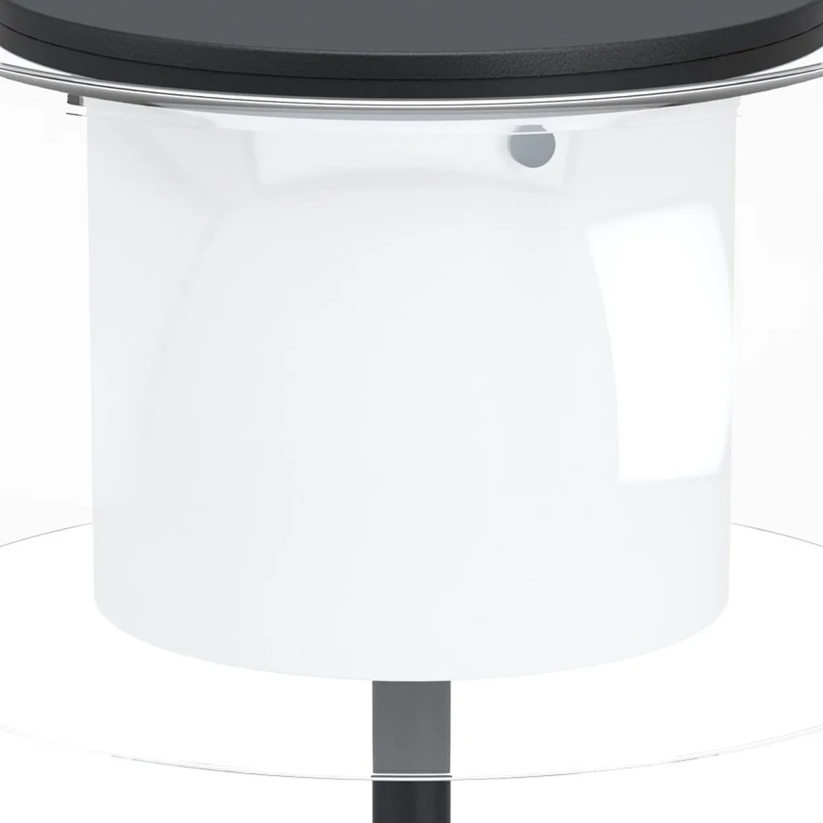 Eglo Briaglia-C LED Tafellamp 51cm - Zwart/Wit
