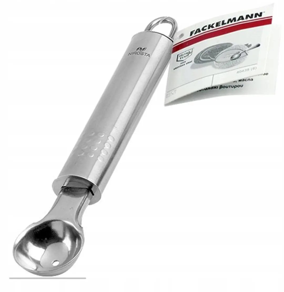 Fackelmann Fruitbolletjeslepel RVS 3cm