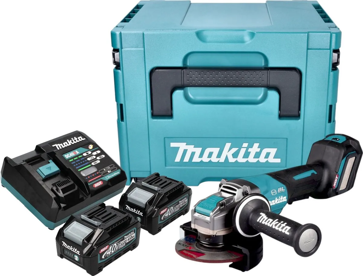 Makita GA044G Accu Haakse Slijper 40V Max