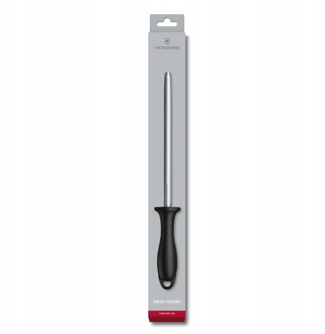 Victorinox Stalen Lemmet 20cm Keukenmes - Zwart/Zilver