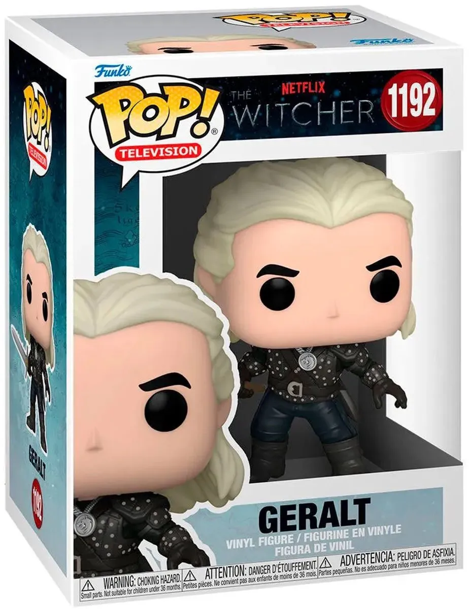 Funko Pop! The Witcher - Geralt #1192 - Multi