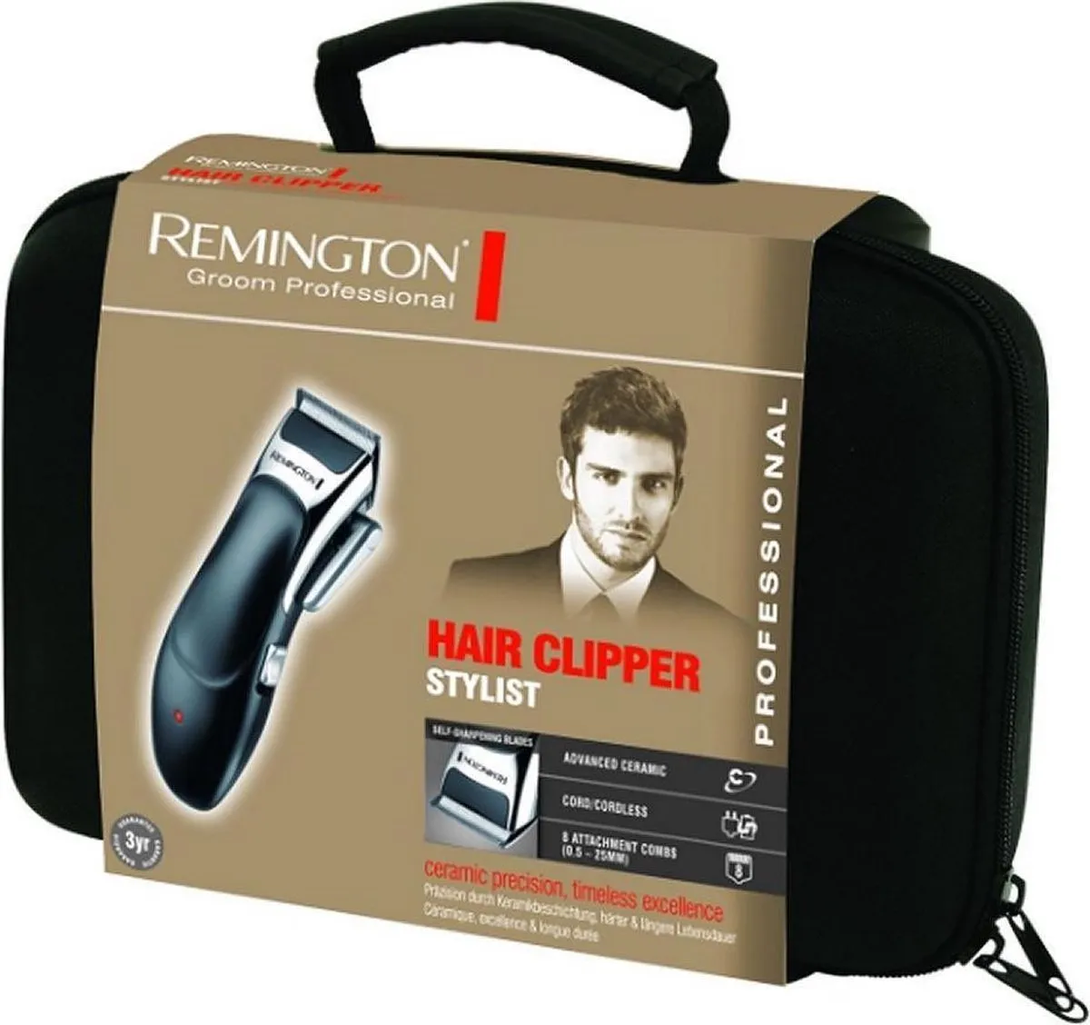 Remington HC363C Stylist Tondeuse - inclusief opbergkoffer