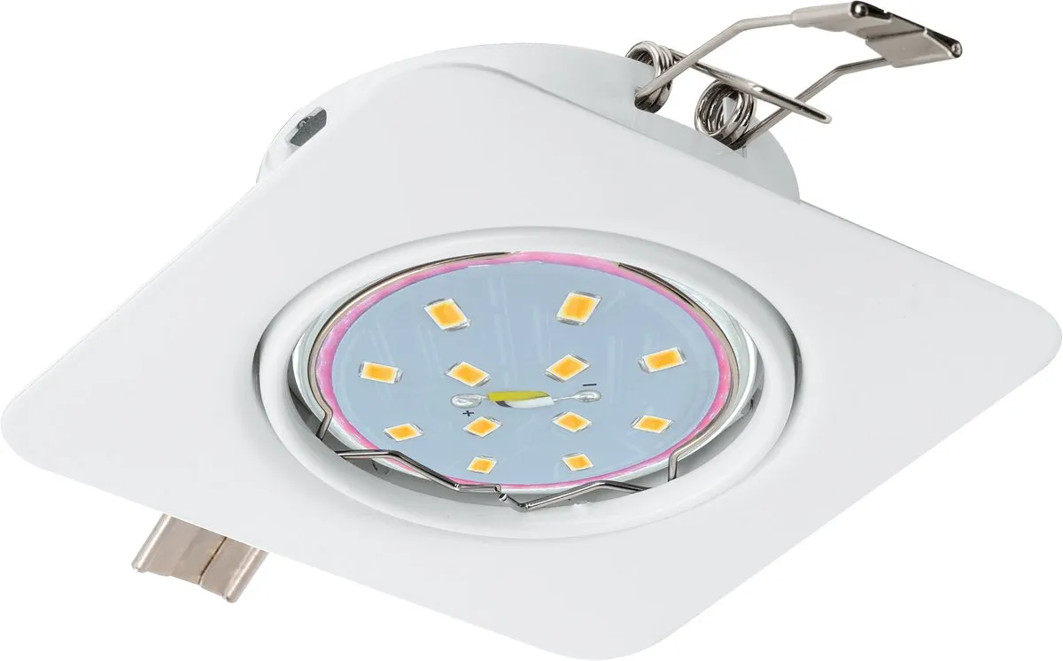 Eglo Peneto Inbouwspot LED 87x87mm - Warm wit 3000K