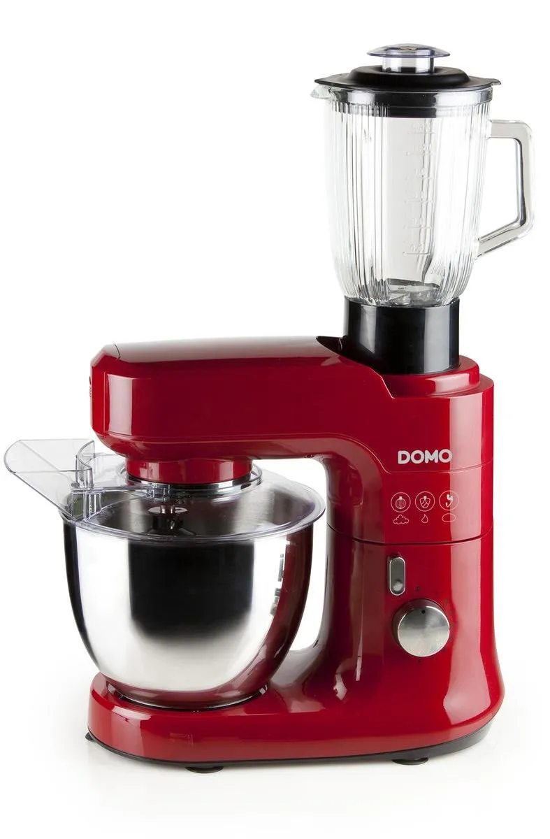 Domo DO9145KR Keukenmachine - 700W - Rood