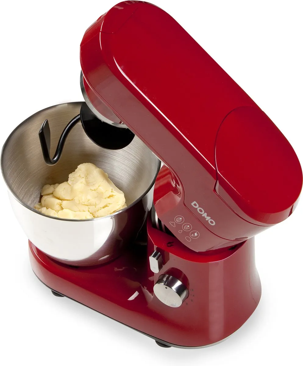Domo DO9145KR Keukenmachine - 700W - Rood