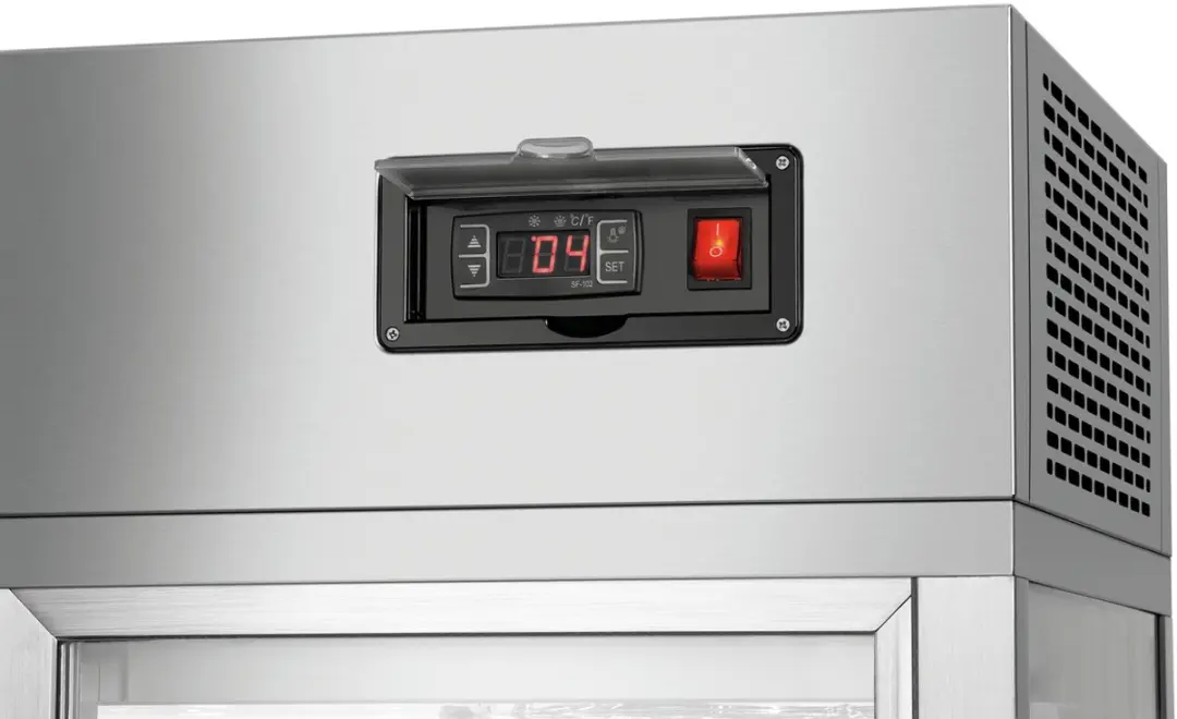 Bartscher Tafelmodel Koelvitrine 177L - LED - Schuifdeuren Glas - -1°C/+7°C