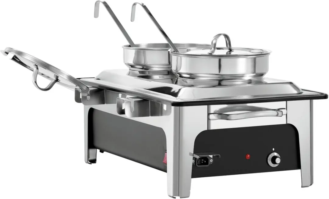 Bartscher Elektrisch Soepenstation 2x4L 2200W - Zwart