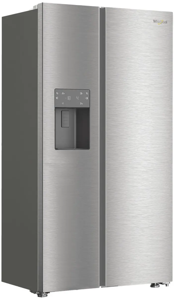 Whirlpool WHG26574WX5E Amerikaanse Koelkast 578L - Vrijstaand Roestvrijstaal
