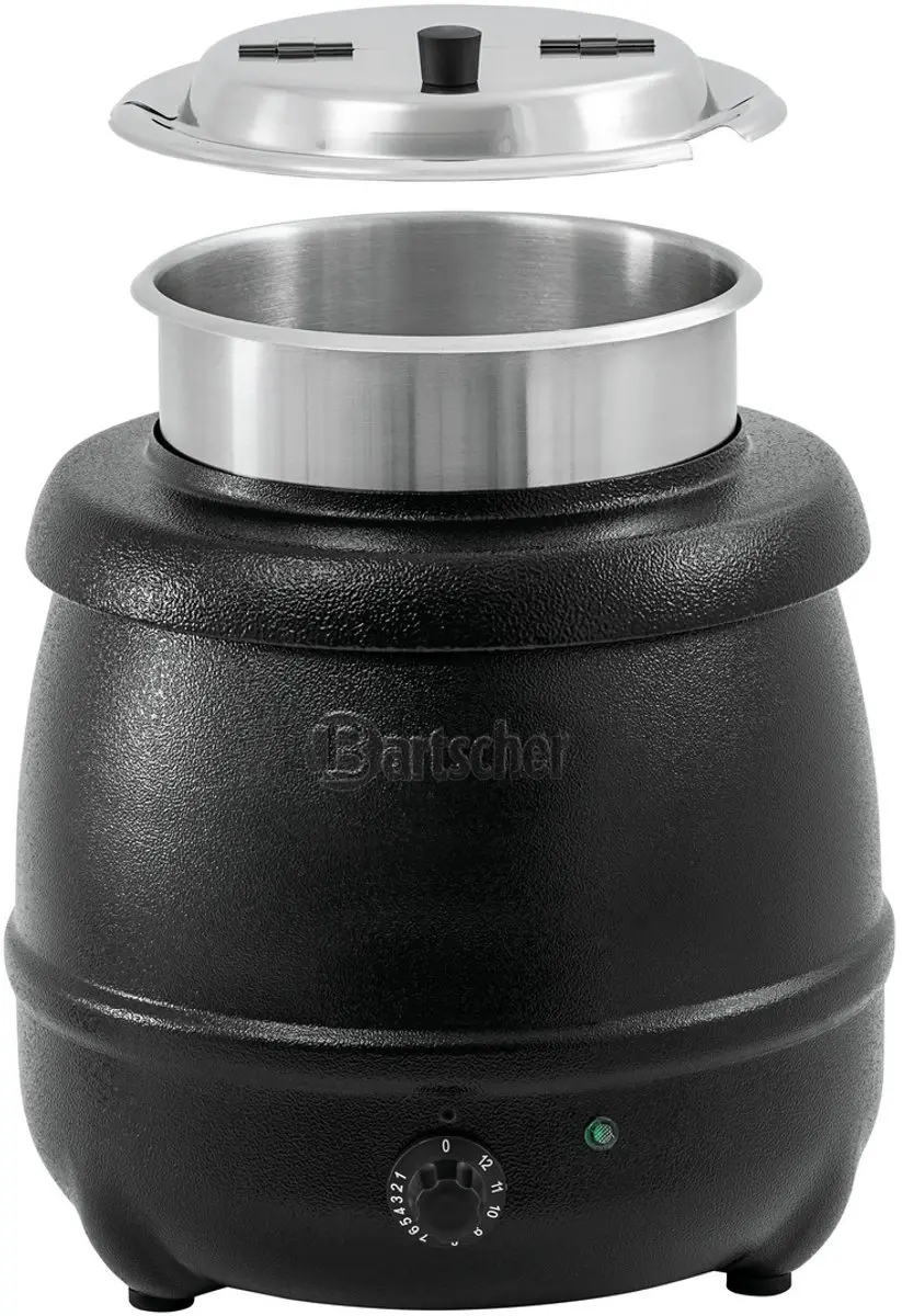 Bartscher Soeppan Economic 9L - Zwart