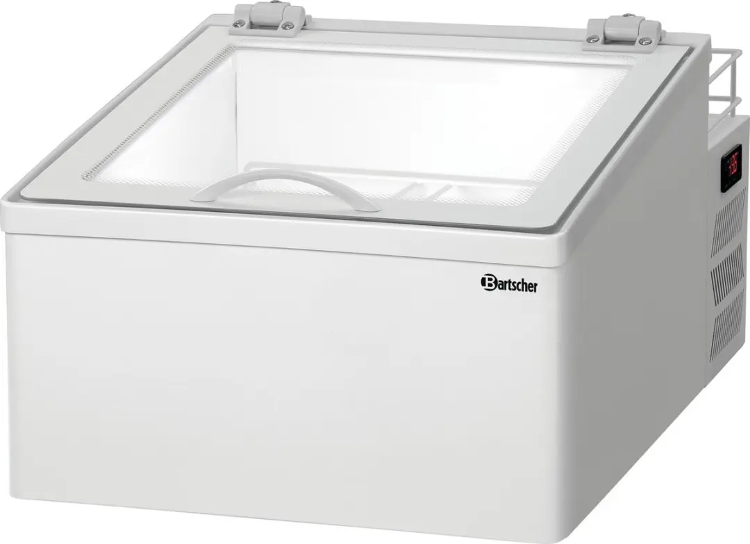 Bartscher IJsvitrine 2x5L-F 10L - Wit - 475x730x355mm - afbeelding 6 van 6