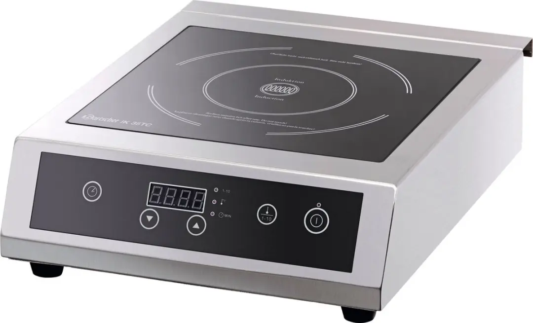 Bartscher IK 35TC Inductiekookplaat 3500W - 1 Zone Ø22.8cm - RVS