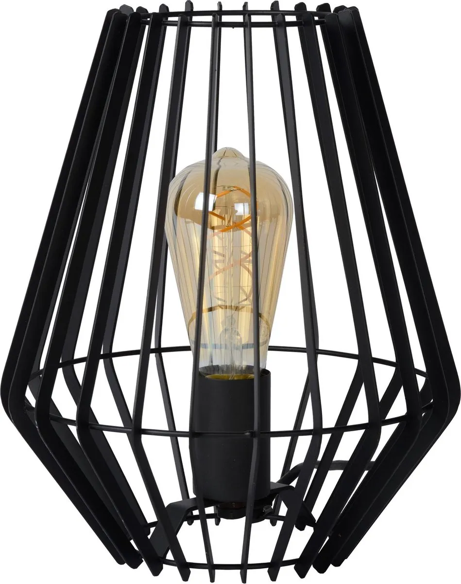 Lucide REDA Tafellamp E27 - Zwart