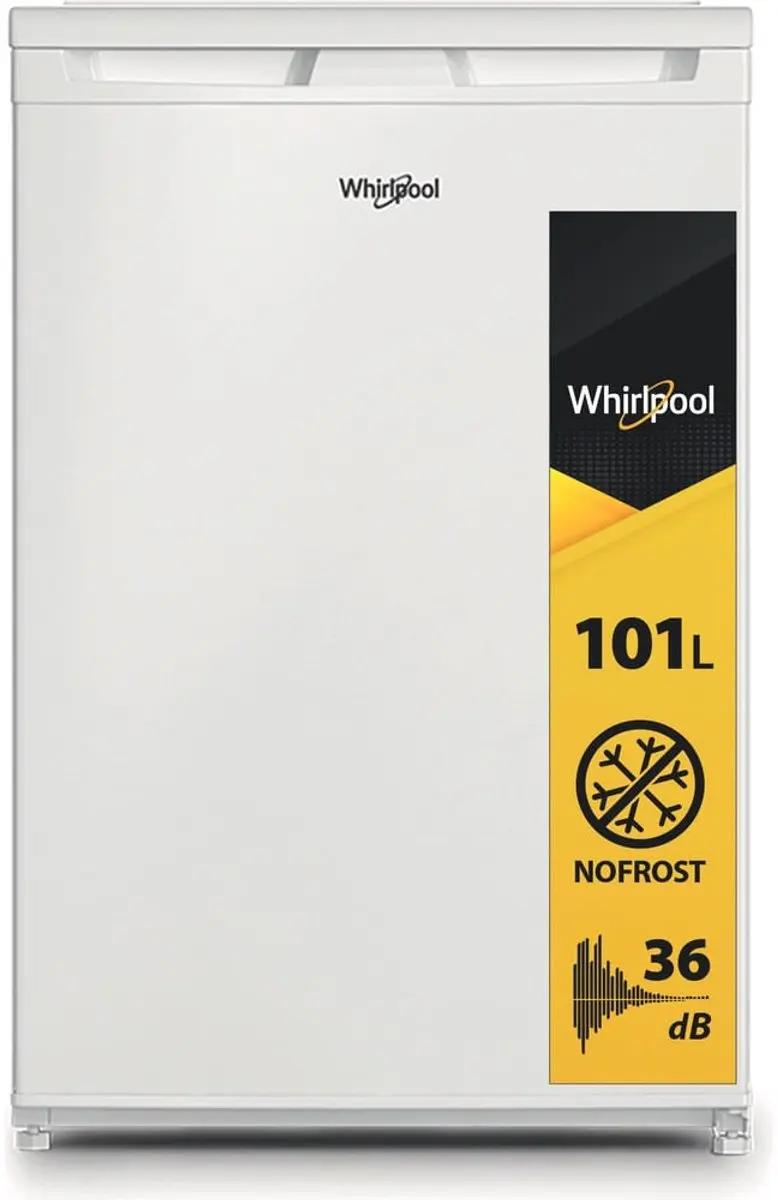 Whirlpool W55V1 112W Combi-koelkast 114L