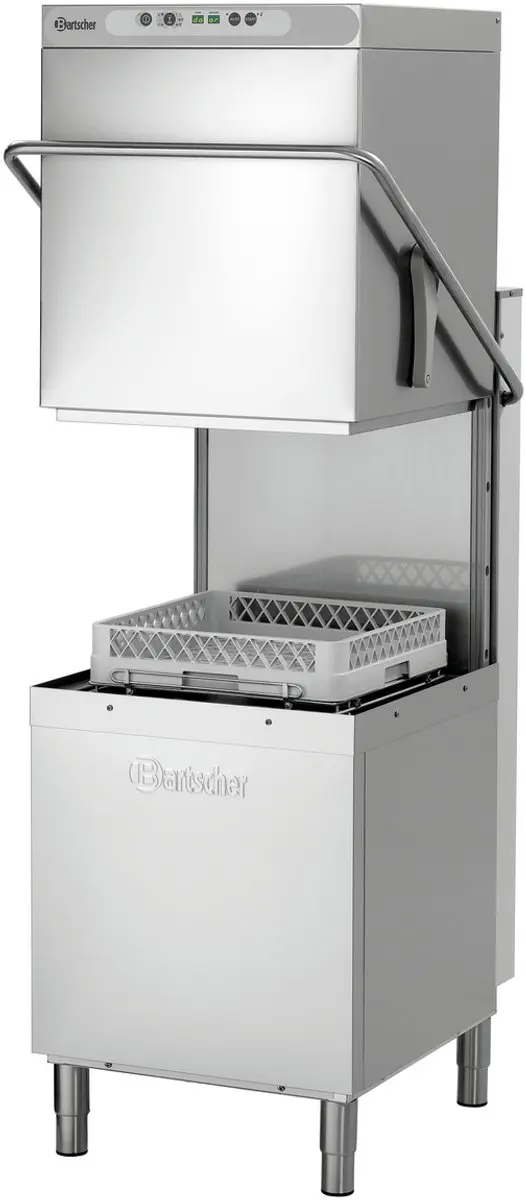 Bartscher DS 1003 Doorschuif-Vaatwasser - 2 Couverts - RVS